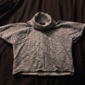 GapKids marked black white cowl neck top 8/9